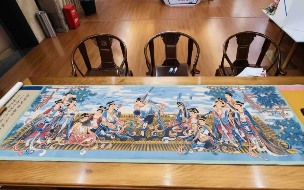 当千年天乐再次在人间回响——张大千《敦煌舞乐图》的艺术史意义与精神高度