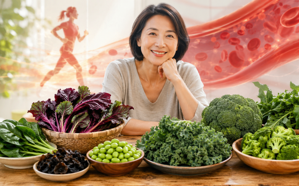 疲倦、头晕、脸色差？这些高铁蔬菜可能是天然补给站