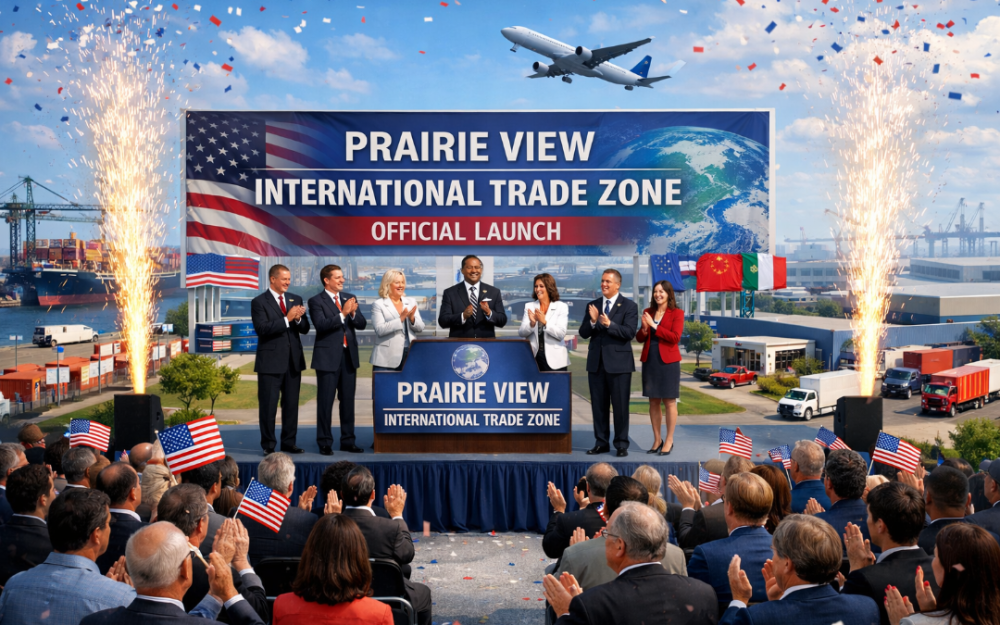 Prairie View 国际商贸特区正式啟动