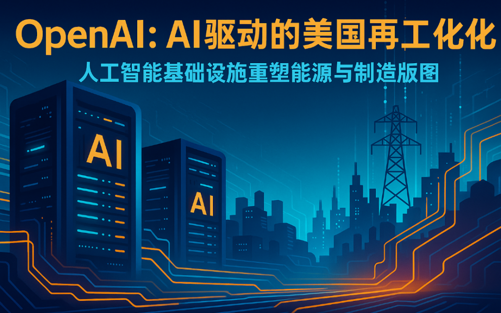 OpenAI：從AI革命到美國再工業化的引擎