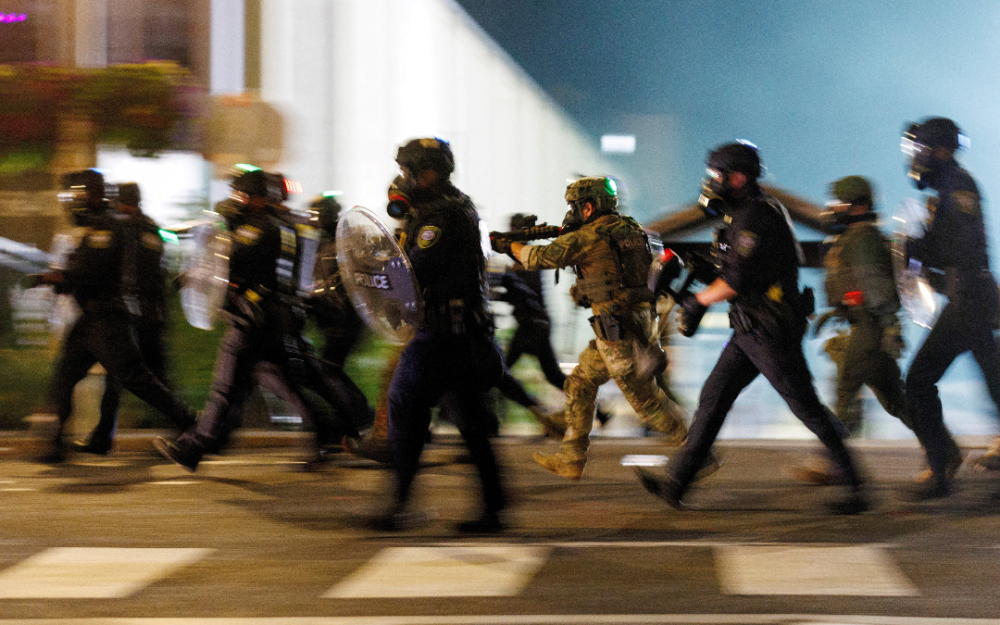 特朗普下令派兵波特蘭應對Antifa暴亂