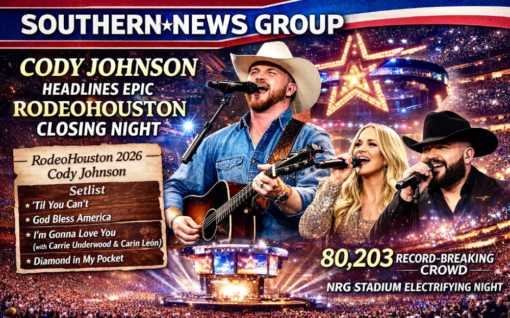 德州之聲封頂榮耀之夜    Cody Johnson壓軸引爆休斯頓牛仔節閉幕式