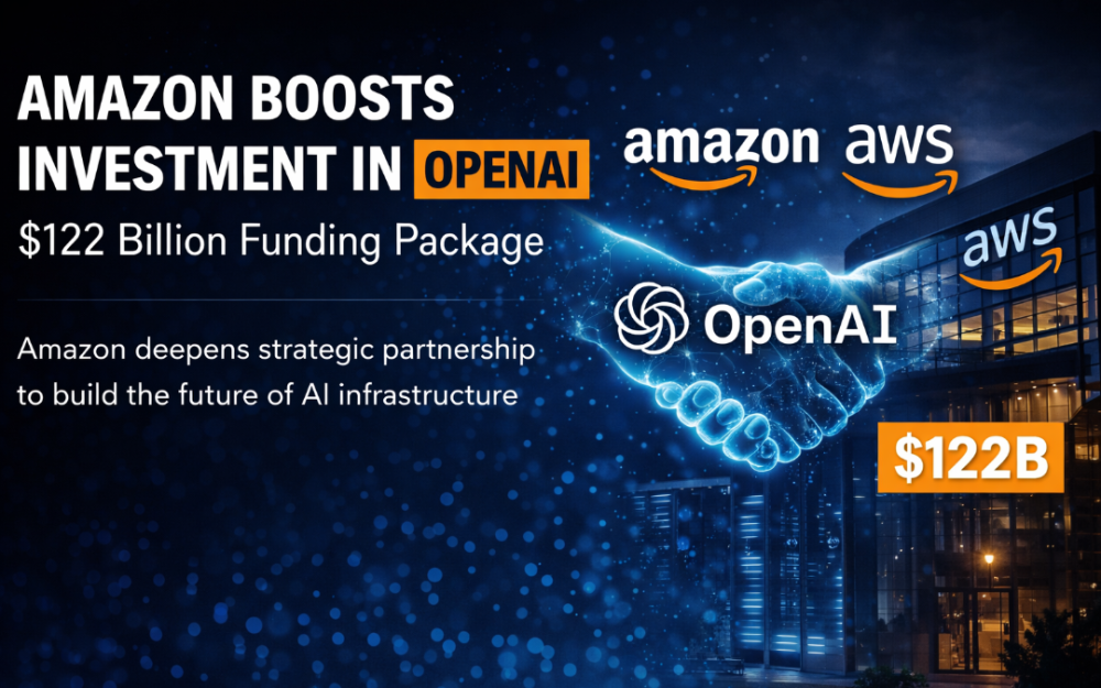 亚马逊重金加码OpenAI：1220亿美元融资背后　AWS全面押注AI基础设施