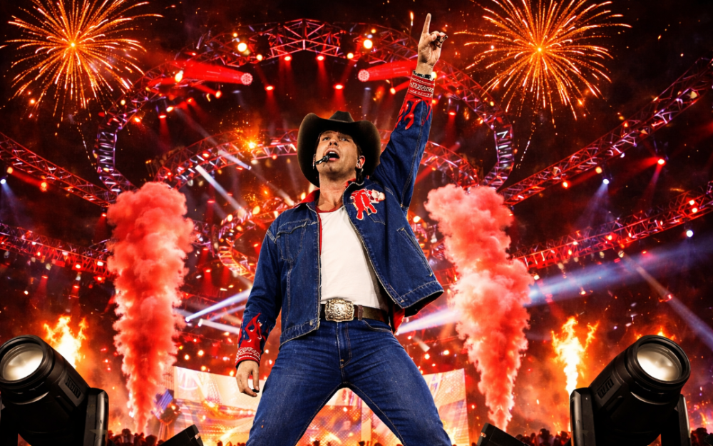 Russell Dickerson首登休斯頓牛仔節舞台    六萬觀衆點燃NRG體育場