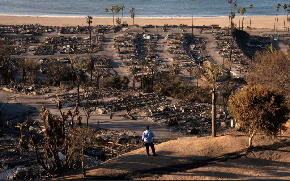 华尔街日报：洛杉磯野火肆虐 引海水灭火是最后选择