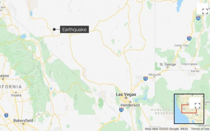美國內華達州發生6.5級地震,大地搖搖欲墜