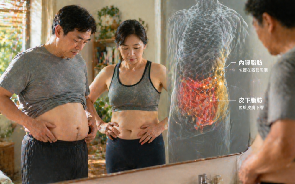 小腹越來越凸？看國際研究揭密