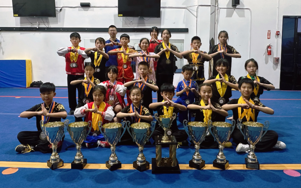 武坛新星闪耀休斯敦    科学训练助力少年摘金————新文武功夫闪耀“世界之星”武术锦标赛