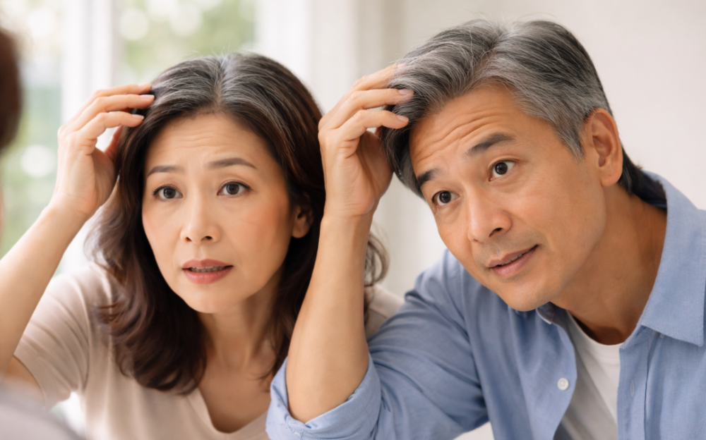 白頭髮為何突然變多？科學發現是這些原因造成