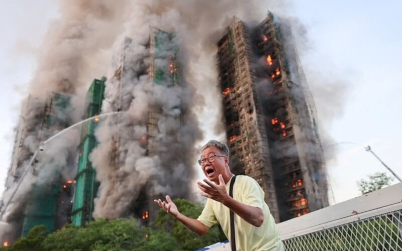 香港大火罹難增至159人 最長97歲、最幼僅1歲