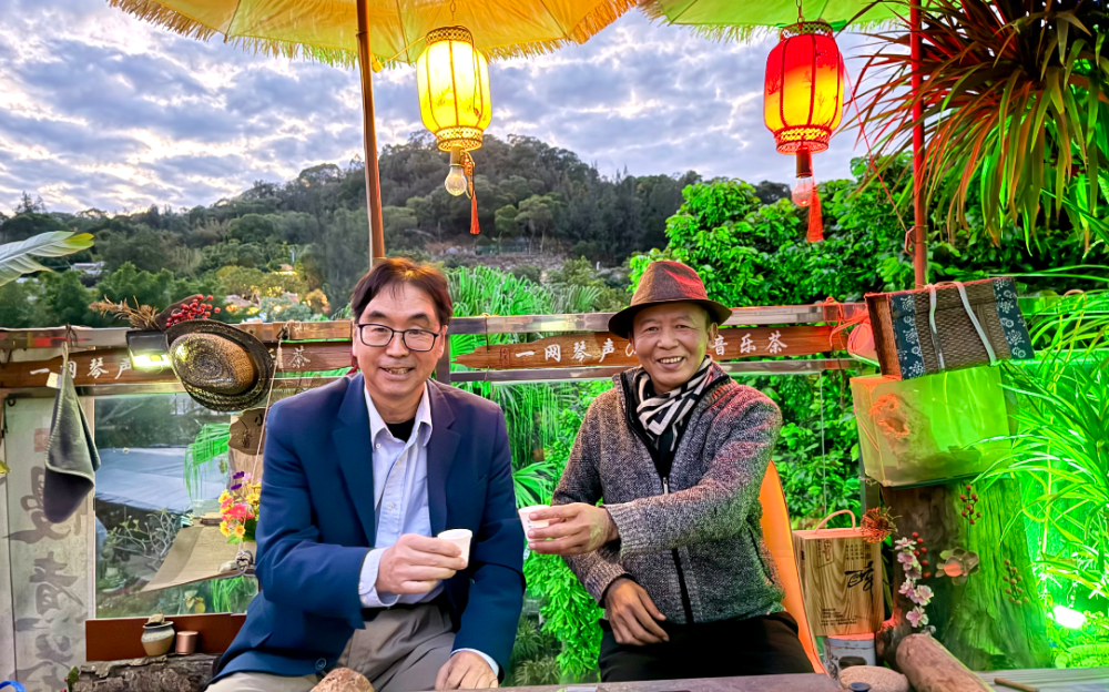 一弦一盏，月落茶香——厦门夜色中与古典音乐人肖贵良老师的相逢