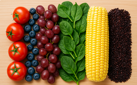 飲食對了能防曬：彩虹餐抗光老化