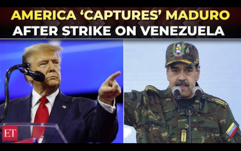 美國稱在大規模軍事打擊後“控制”委內瑞拉總統馬杜羅
