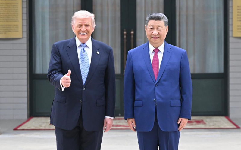 特朗普結束訪華返美：中美關系重回“穩定僵局”