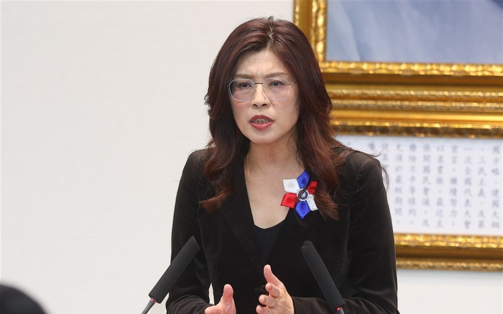 鄭麗文在中山陵前震撼演說