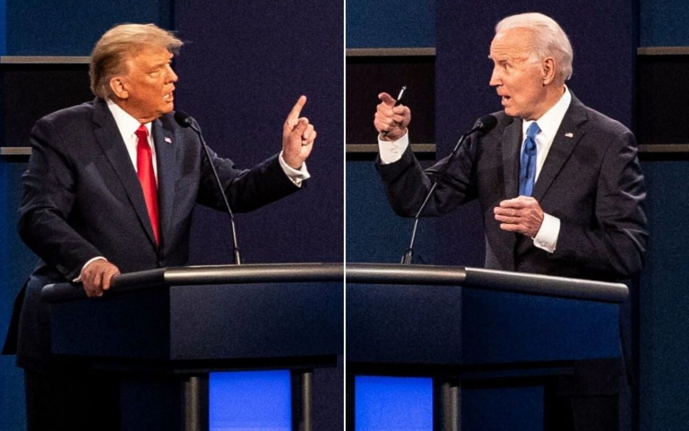 總統前總統同意 CNN 辯論規則:無觀衆,麥克風將靜音