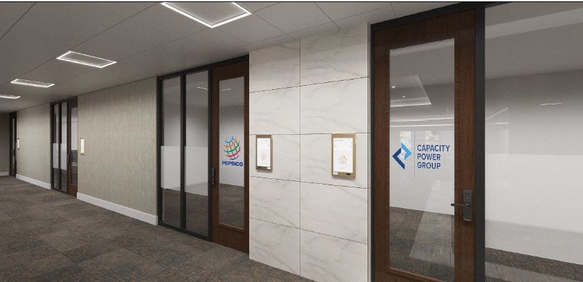 Southern International Tower hallway