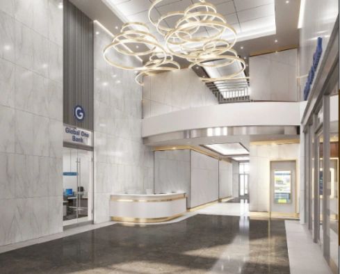 Southern International Tower lobby