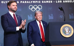 特朗普稱副總統萬斯或將在2028年成爲共和黨總統候選人熱門人選