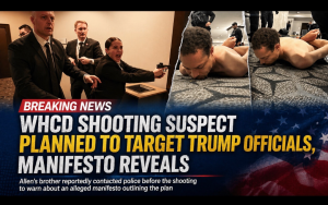 白宮記者晚宴突發槍擊案：嫌犯被指鎖定特朗普政府高官　“宣言”曝光作案動機