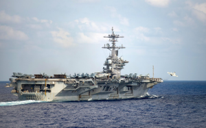 冠狀病毒爆發的美國航空母艦指揮官因泄密被撤職