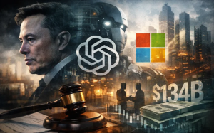 马斯克起诉OpenAI与微软    索赔最高1340亿美元“非法所得”