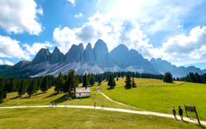 徒步蓋斯勒山：走進阿爾卑斯山脈的石流奇境