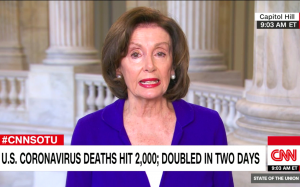 佩洛西：隨著特朗普 “擺弄，人們正在死亡”