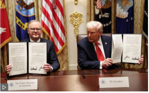 降低稀土依賴 美澳簽關鍵礦產協議