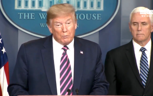 特朗普暗示注入人體消毒劑殺病毒産生負面影響   助手和盟友建議停做每日簡報