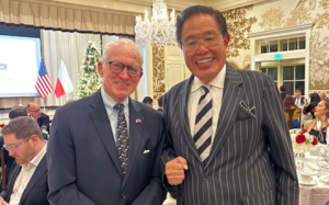 在休士頓，聆聽一位前總理談世界