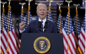 拜登推出2萬億美元美國未來8年的基建和加稅計劃 拜登的龐大計劃面臨障礙他計劃將預算削減5,000億美元