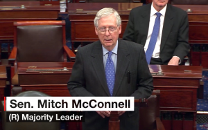 對冠狀病毒的擔憂加劇，白宮與參議院達成了曆史性的2萬億美元刺激計劃