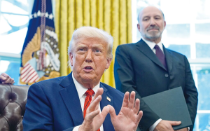 川普：對等關稅「直接簡單」15％起跳　 難搞國課50％重稅