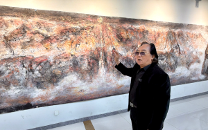 千古風流人物——王鑫生《赤壁懷古》巨幅水墨的創作源泉與藝術靈魂