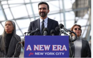 纽约市新市长马姆达尼元旦上任