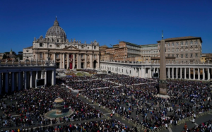 教宗在復活节為乌克兰人、俄罗斯人和难民祈祷