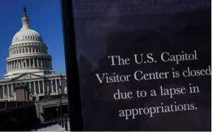 停擺持續 美政府75萬公務員被迫無薪假