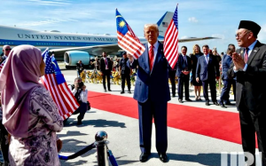 特朗普載歌載舞開啓亞洲訪問 —— 馬來西亞熱烈歡迎，美中日韓高層外交登場