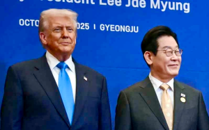 特朗普亞洲行：與韓國達成貿易突破　緩解美中關系契機