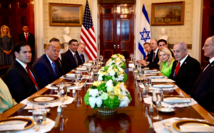 特朗普在白宮會晤內塔尼亞胡 美以推動加沙停火協議與區域談判