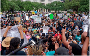 40個大城市為弗洛伊德的死爆發憤怒示威和社會危機 警車燒毀商店洗劫一空美國旗被毀美國進入緊急狀態