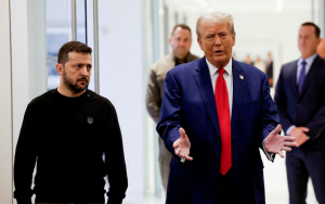 澤連斯基計劃訪美與特朗普商討礦産協議