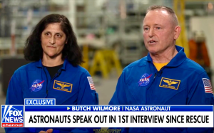 被困286天終返地球，NASA兩名宇航員首次受訪談太空經曆