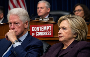 拒绝配合艾普斯坦调查　美众议院委员会表决认定柯林顿夫妇藐视国会