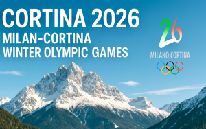 意大利科爾蒂納點亮冬奧倒計時 —— 2026米蘭–科爾蒂納冬奧會蓄勢待發