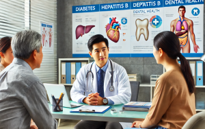 中國人活動中心15日舉辦免費糖尿病、乙型肝炎和牙齒健康檢查與咨詢活動