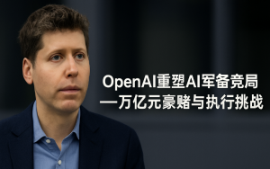 OpenAI重塑AI軍備競賽格局 —— 萬億美元豪賭與執行挑戰並存