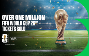 2026年世界杯足球賽門票預售已經超過一百萬張