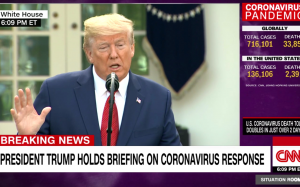 美國不斷增長的冠狀病毒死亡人數迫使特朗普延長隔離時間